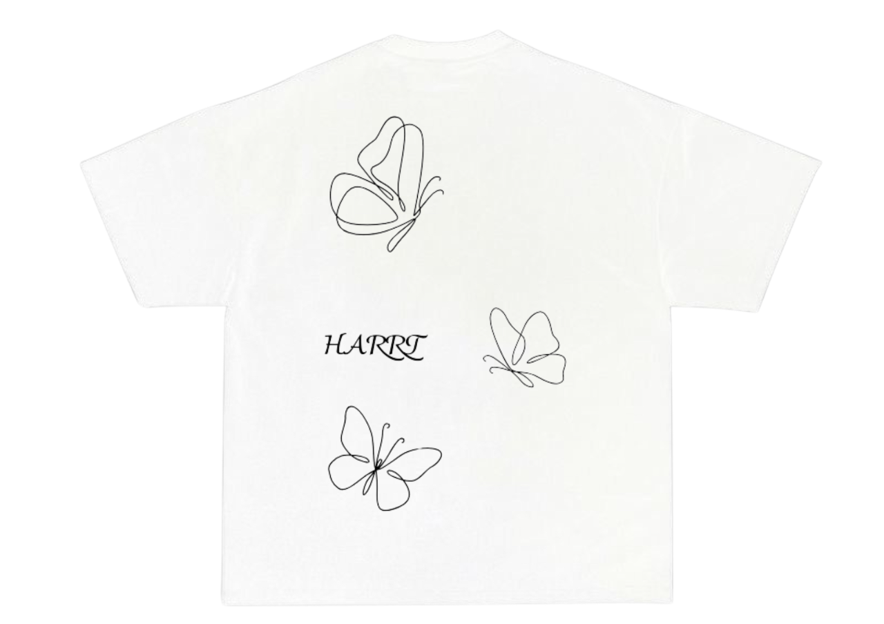 Harrtstudio vlinder shirt